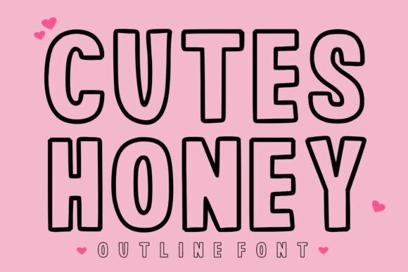 Cutes Honey: A Sweet Font for Playful Design