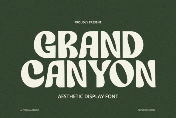 Grand Canyon Font: Modern Display Typography for Creative Impact