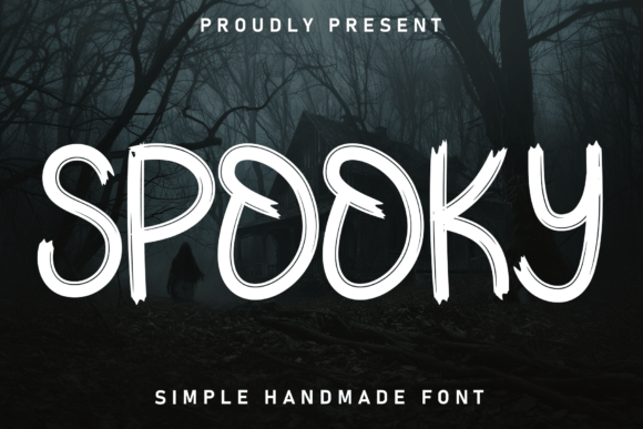 Spooky: A Dynamic Font for Enchanting Visual Design